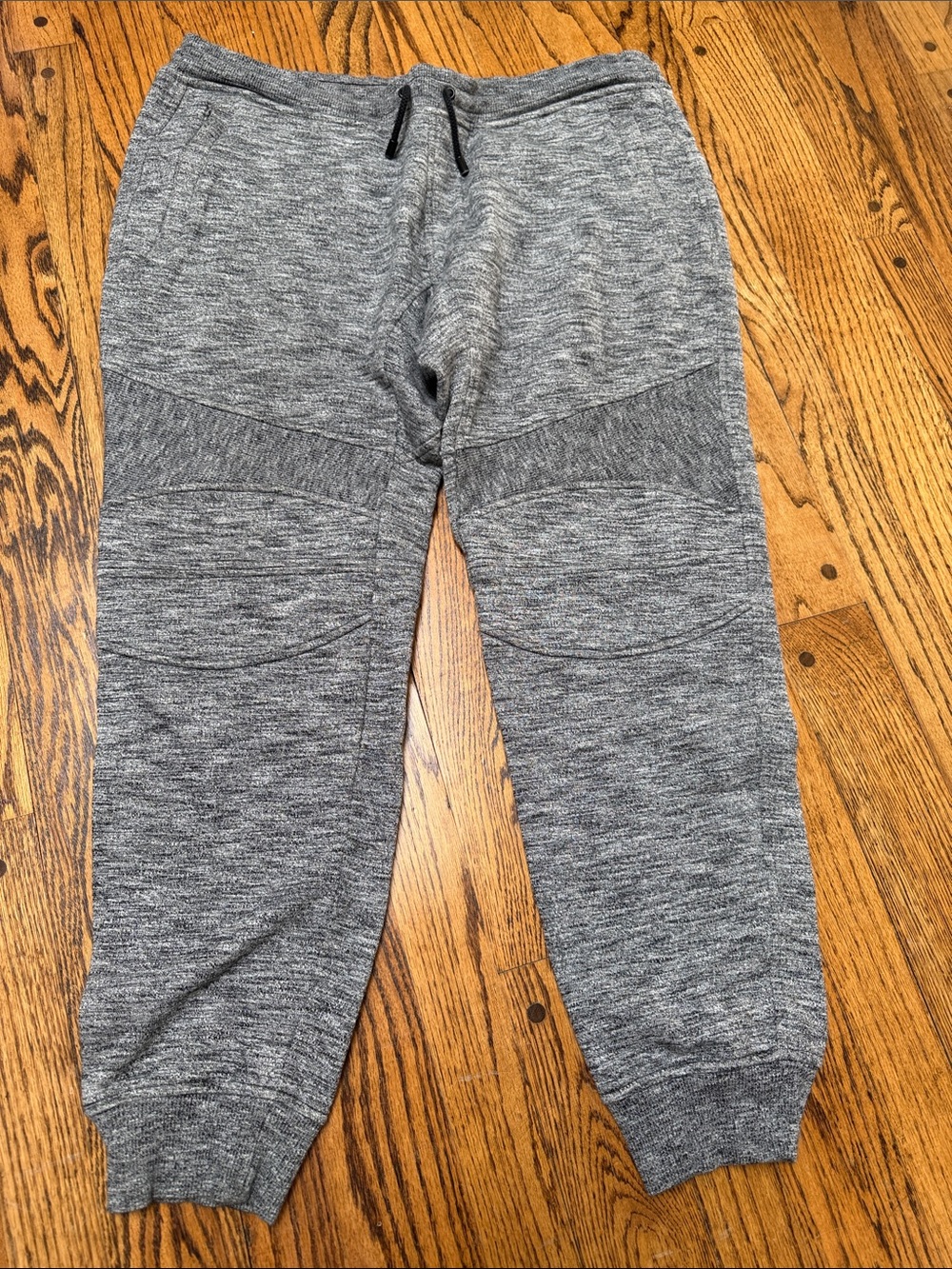 Belstaff England XXL heavy black gray space trackpants - short inseam - 100% cot